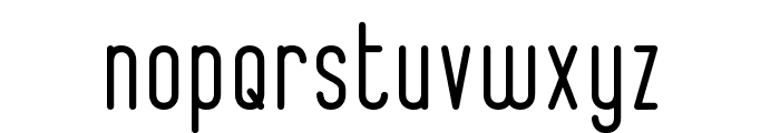 Black Smith Clean Font LOWERCASE