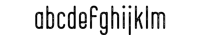 Black Smith Rough Font LOWERCASE