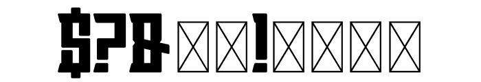 Black Sporden Font OTHER CHARS