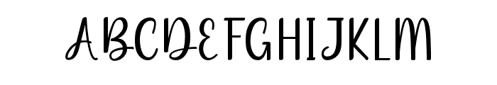 Black Stone Regular Font UPPERCASE