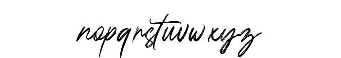 Black Witches Font LOWERCASE
