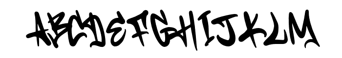 BlackDiscord-Regular Font UPPERCASE
