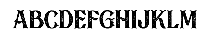 BlackDramaRough Font LOWERCASE