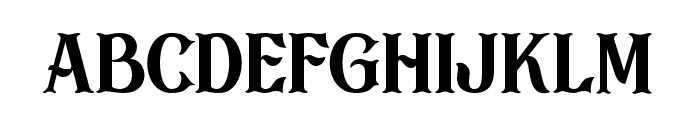 BlackDrama Font LOWERCASE
