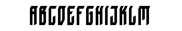 BlackEdge Font LOWERCASE