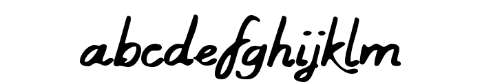 BlackFairy-Regular Font LOWERCASE