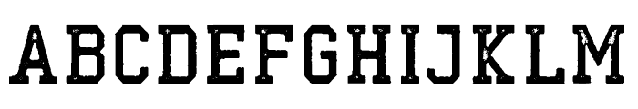 BlackMilkStamp-Regular Font UPPERCASE