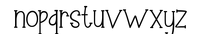 BlackPalkons Font LOWERCASE