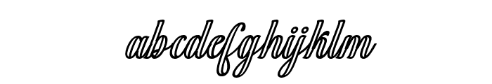 BlackSalmonOutlineSlant20 FONT