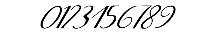 BlackSalmonSamboSlant30 Font OTHER CHARS