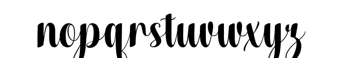 BlackStylish Font LOWERCASE