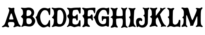 Black_Letter_Goth Font UPPERCASE