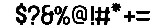Blackcode Sans Clean Font OTHER CHARS