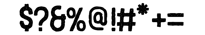 Blackcode Sans Stamp Font OTHER CHARS