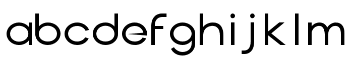 Blackcrow-ExtraLight Font LOWERCASE