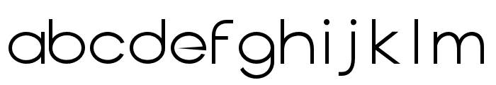 Blackcrow-Thin Font LOWERCASE