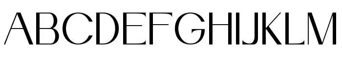 Blackduff-Regular Font UPPERCASE