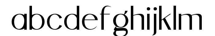 Blackduff-Regular Font LOWERCASE