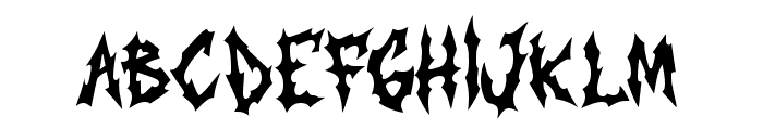 Blackened Rumbling FONT