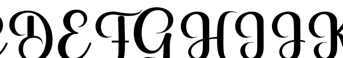 Blacker Display Regular Font UPPERCASE