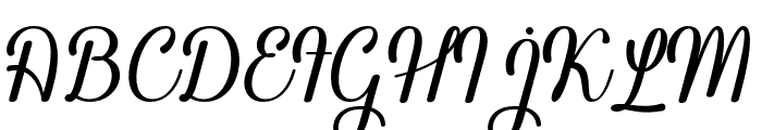 Blackine-Regular Font UPPERCASE