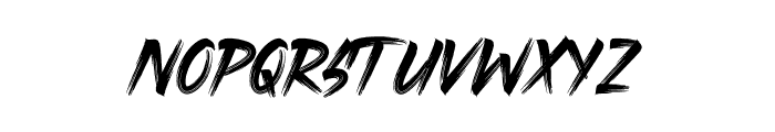 Blackish Font LOWERCASE