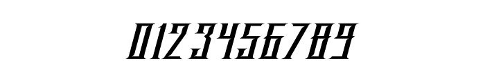 Blackjet Italic Font OTHER CHARS