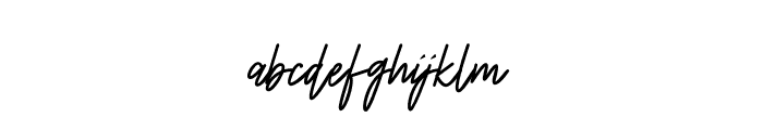 BlacklockSignature Font LOWERCASE