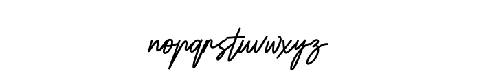 BlacklockSignature Font LOWERCASE