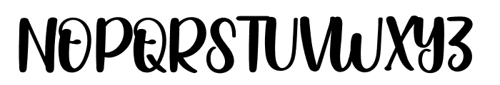 Blacklotus Font UPPERCASE