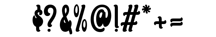Blackmon-Regular Font OTHER CHARS