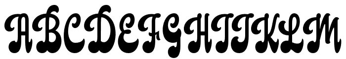 Blackmon-Regular Font UPPERCASE