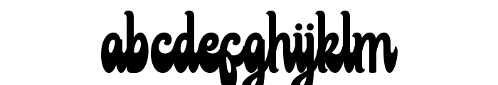 Blackmon-Regular Font LOWERCASE