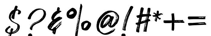 Blackmud Font OTHER CHARS