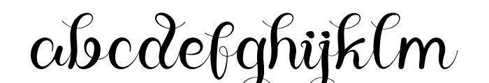 Blackpearl Font LOWERCASE