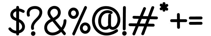 Blackscript Letter Font OTHER CHARS