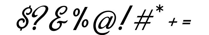 Blackstone Script Regular Font OTHER CHARS