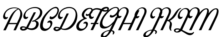 Blackstone Script Regular Font UPPERCASE