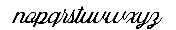 Blackstone Script Regular Font LOWERCASE