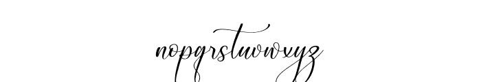 Blacksttam Font LOWERCASE