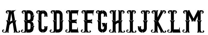 Blacktail Regular Font UPPERCASE