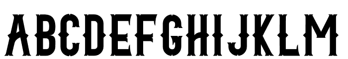 Blacktail Regular Font LOWERCASE