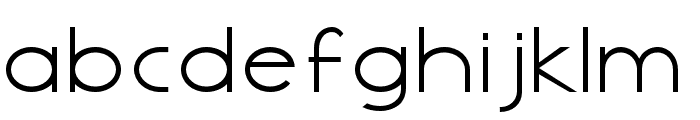Blacktie Expanded Font LOWERCASE