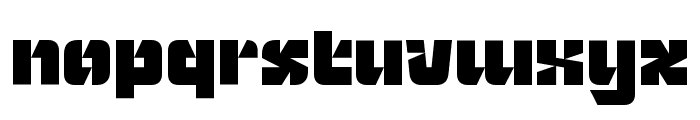 Blade Recoil Regular Font LOWERCASE