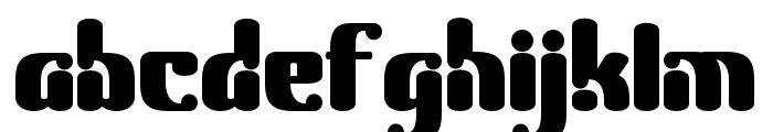 Blagak-Regular Font LOWERCASE