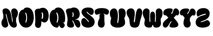 Blagbag-Regular Font UPPERCASE