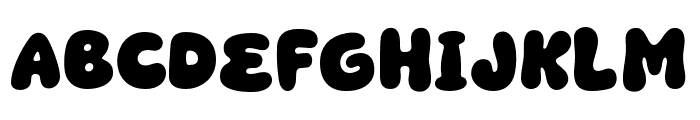 BlakeCharlie-Regular Font UPPERCASE