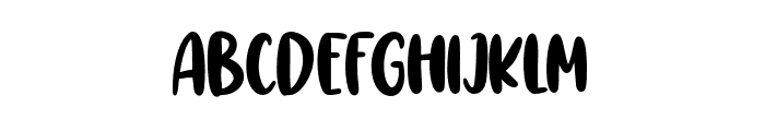 Blakecats Font LOWERCASE