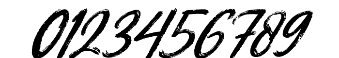 Blakecot Brush Italic Font OTHER CHARS