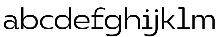 BlancGroove-Light Font LOWERCASE